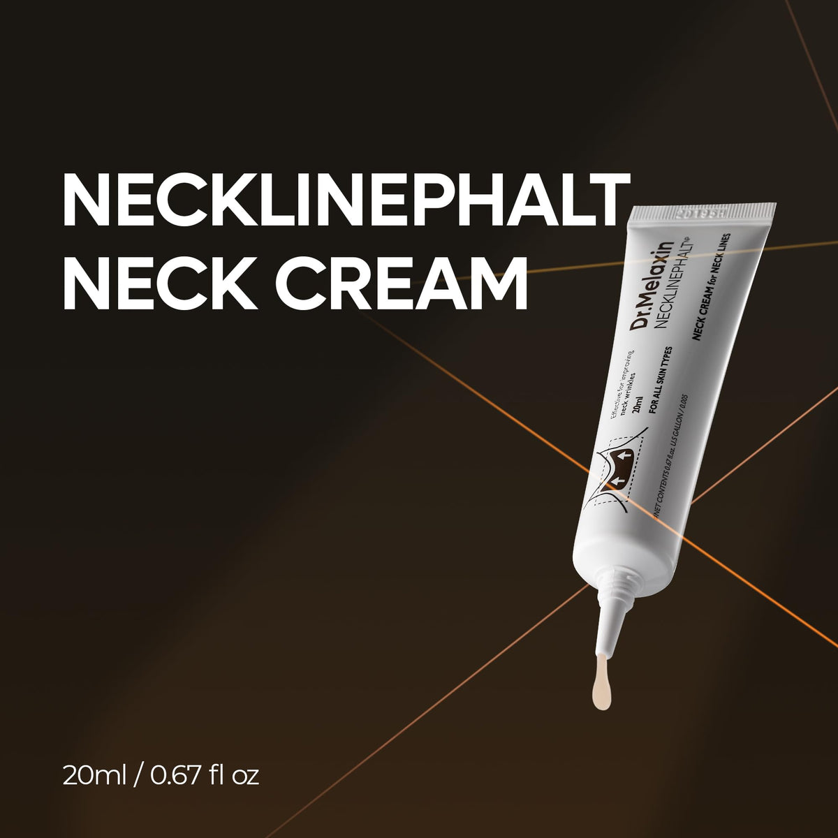 Dr.Melaxin jar open to show cream texture and easy absorption benefit