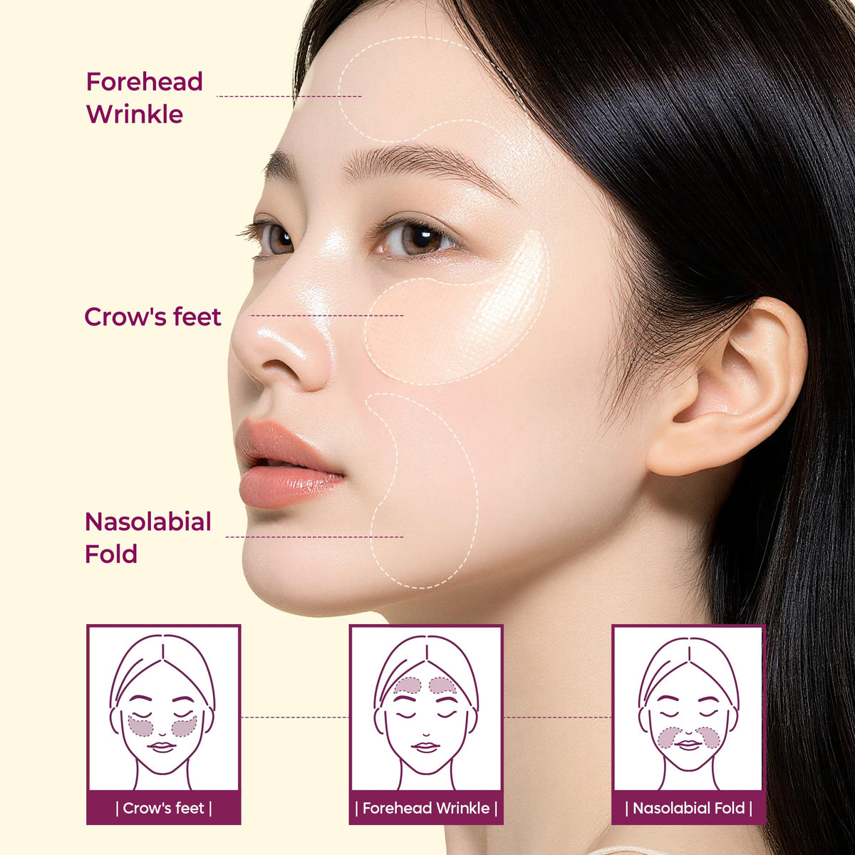 Dr.Melaxin patches staged on vanity for a relaxing skincare routine