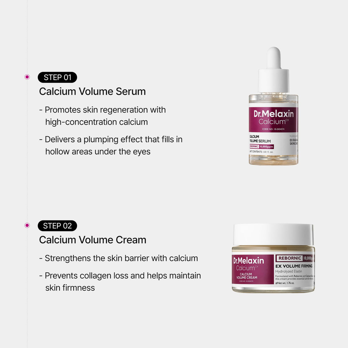 Dr.Melaxin lifestyle bathroom counter showing routine-ready firming cream