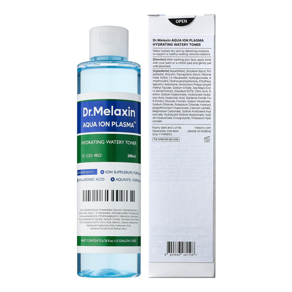 Dr.Melaxin on bathroom shelf in lifestyle scene, suggests daily routine integration and aesthetic appeal