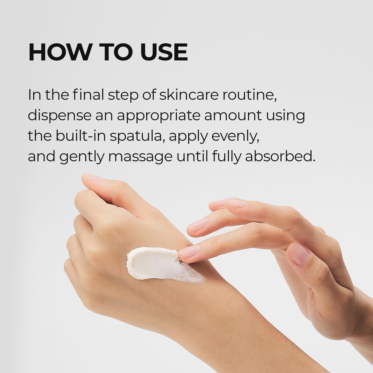 Dr.Melaxin jar on bathroom shelf in a clean Korean skincare setup