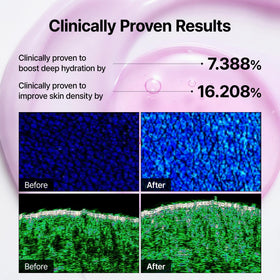 Dr.Melaxin cream on skin close-up showing hydrated, dewy surface