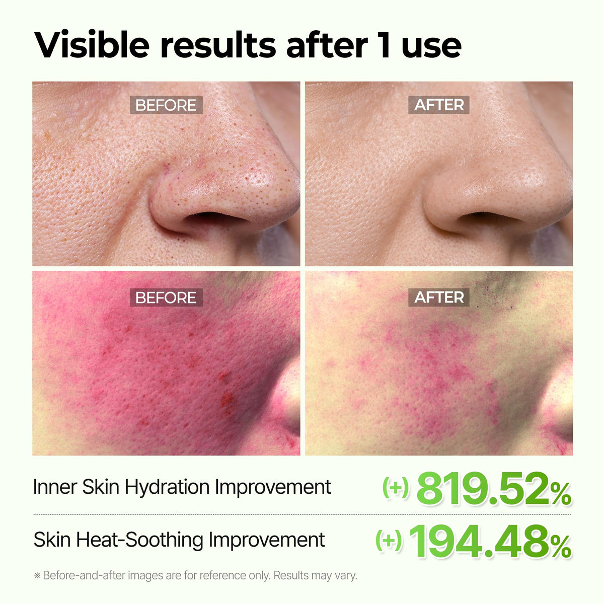 Dr.Melaxin soaked pad detail highlighting cactus extract infusion for hydration