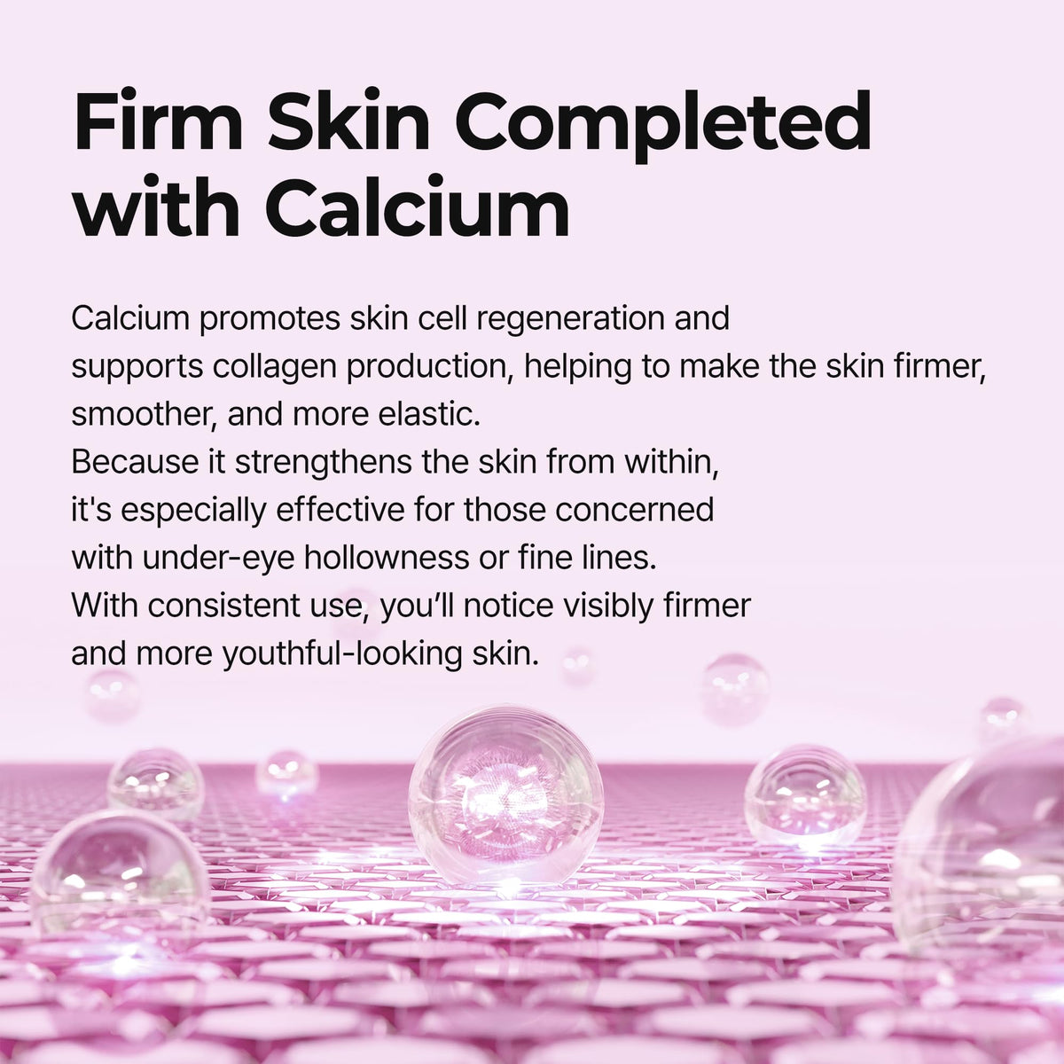 Dr.Melaxin patch applied under eye illustrating de-puffing effect