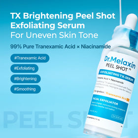 Dr.Melaxin pipette dispensing serum texture for smooth, fast absorption
