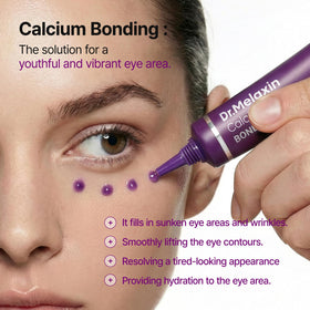 Dr.Melaxin creamy texture close-up demonstrating lightweight hydration benefit