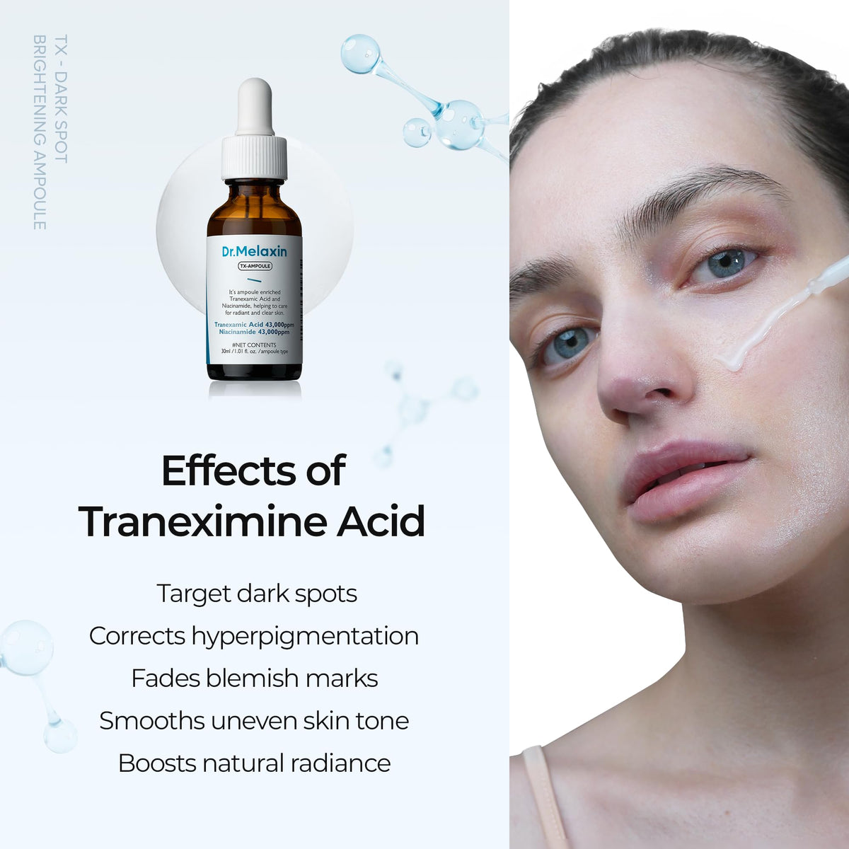 Dr.Melaxin product label and ingredients list emphasizing EWG green grade