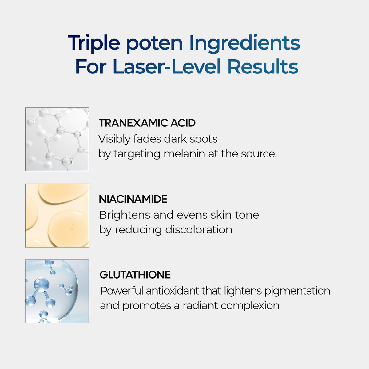 Dr.Melaxin ampoule held in hand to show size and travel-friendly scale