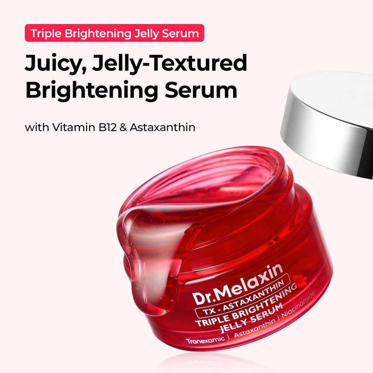 Dr.Melaxin bottle in hand to show scale and travel-friendly convenience