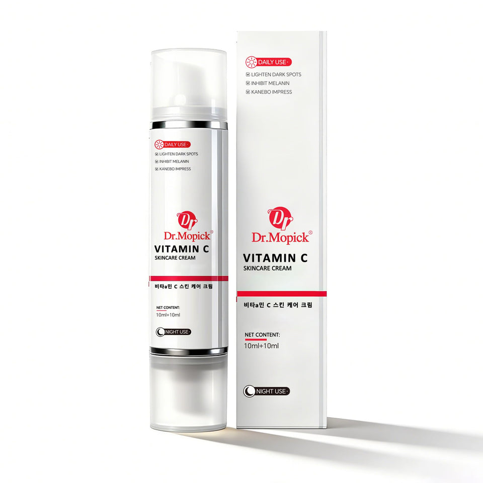 DR.MOPICK front packaging showing product and benefits for brightening