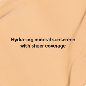 DRMTLGY product blended on hand showing universal tint adapting