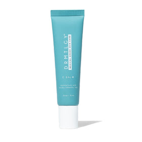 DRMTLGY C Balm front packaging showing tube and glossy finish benefit