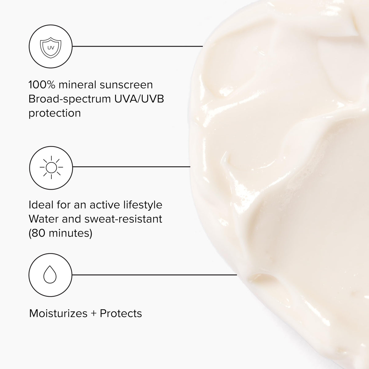 DRMTLGY close-up of creamy Day Dream texture demonstrating silky hydration