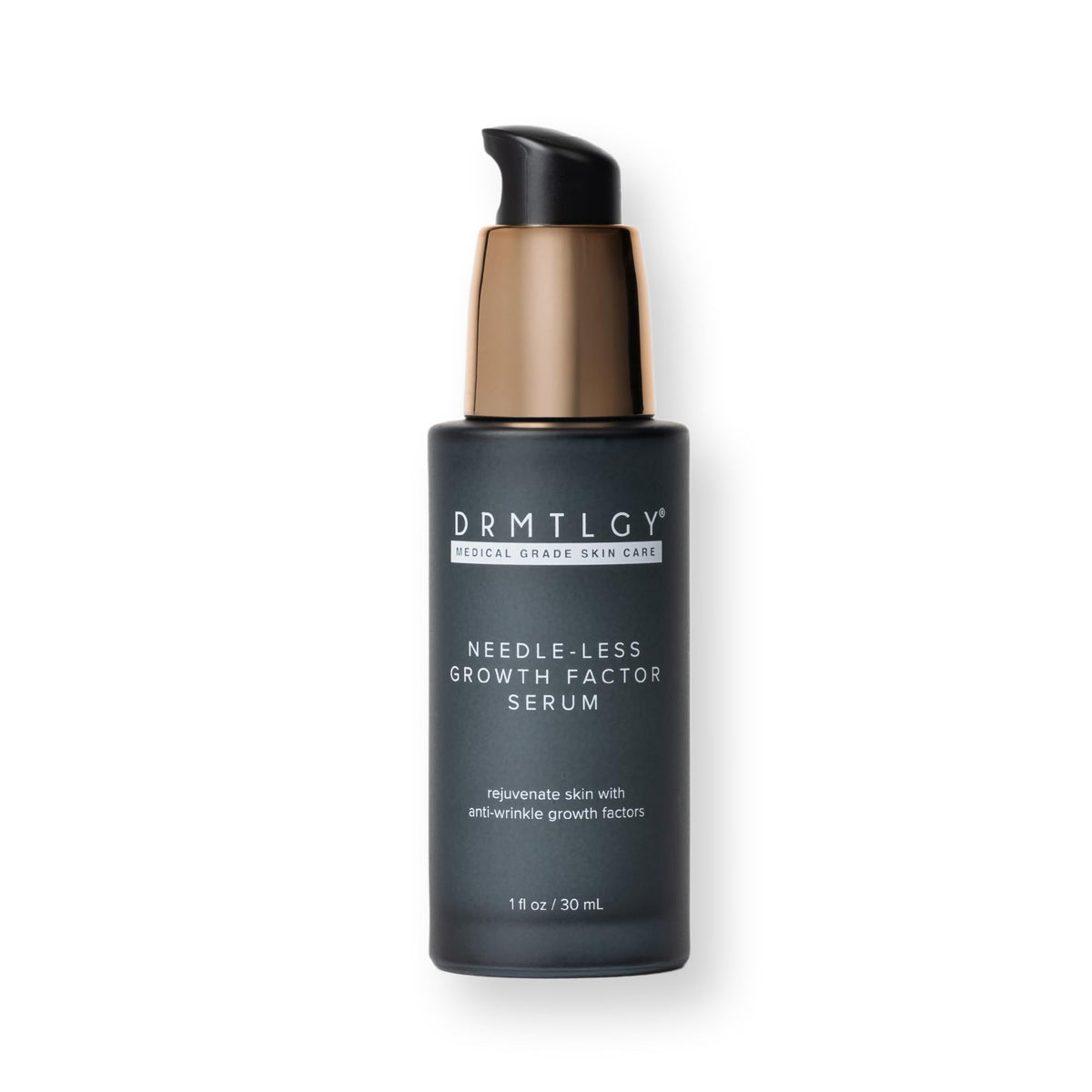 DRMTLGY front packaging showing serum bottle and branding for shelf appeal