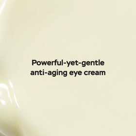 DRMTLGY close-up texture of HPR eye cream showing lightweight, fast-absorbing finish