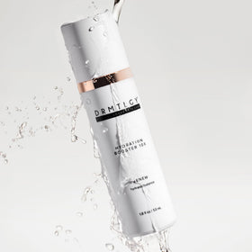 DRMTLGY dropper dispensing serum highlighting precise application