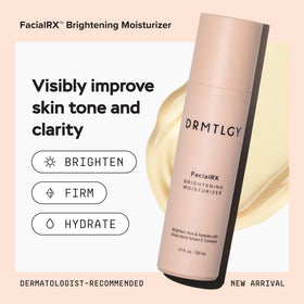 DRMTLGY jar open showing creamy texture and fast absorption benefit
