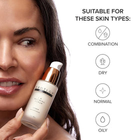 DRMTLGY label highlighting licorice root extract brightening benefit
