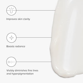 DRMTLGY milky serum texture close-up demonstrating spreadability