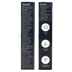 DRMTLGY Lip Silk Soft label close-up highlighting mineral SPF ingredients
