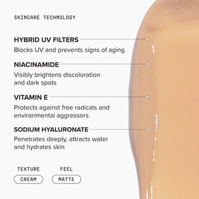 DRMTLGY ingredient shot with niacinamide and hyaluronic acid benefits