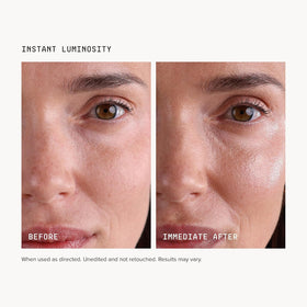 DRMTLGY cream on hand showing lightweight texture and quick spread