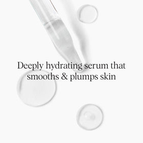 DRMTLGY silky serum texture close-up for fast absorption