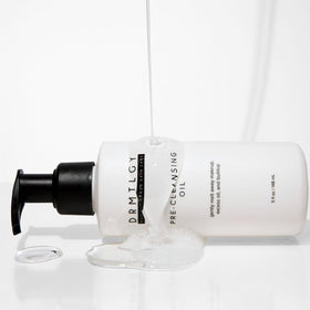 DRMTLGY botanical ingredients flatlay showing antioxidants for skin-nourishing benefit