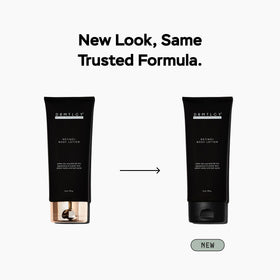 DRMTLGY being smoothed across neck and shoulder to firm skin