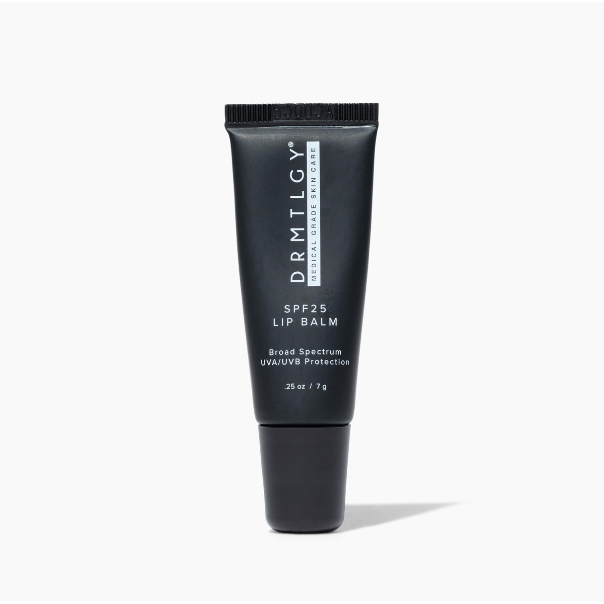 DRMTLGY balm texture close-up showing smooth, non-sticky finish