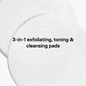 DRMTLGY close-up of pad texture highlighting saturated exfoliating solution