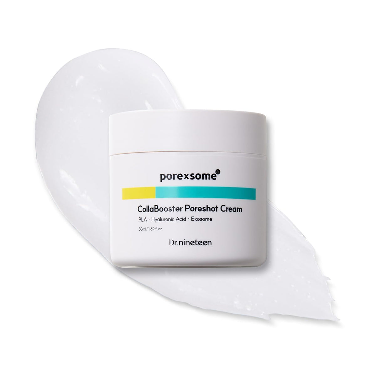 Dr.nineteen jar front packaging showing product and brand for clear identification