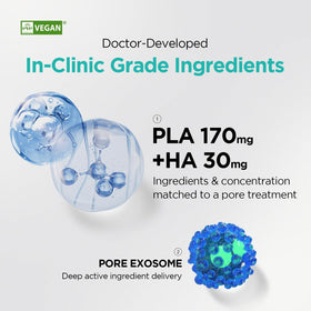 Dr.nineteen cream texture close-up highlighting lightweight hydration and smoothness