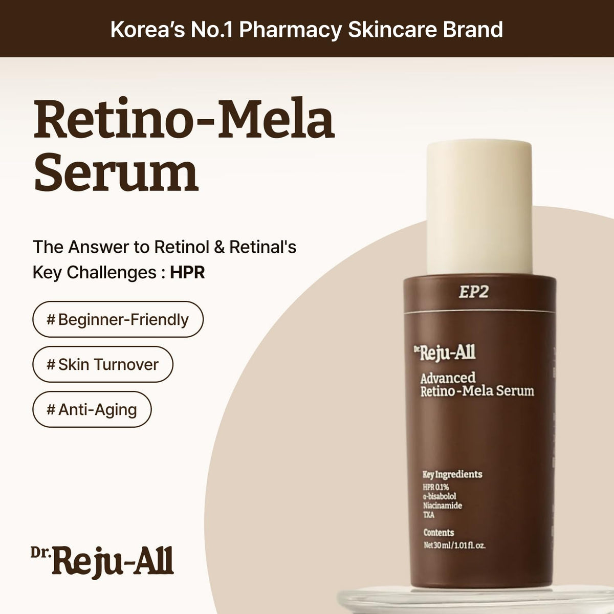 Dr.Reju-All PDRN Rejuvenating Cream jar open revealing creamy texture that supports skin vitality