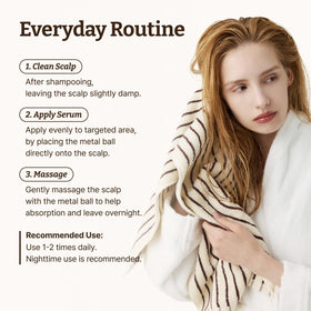 Dr.Reju-All lifestyle bathroom night routine illustrating simple nightly scalp-care integration