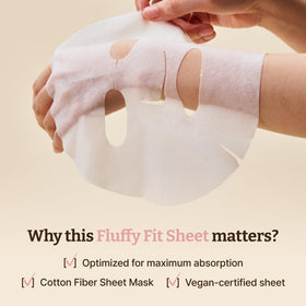 Dr.Reju-All neck mask on model showing coverage for smoother-looking neck