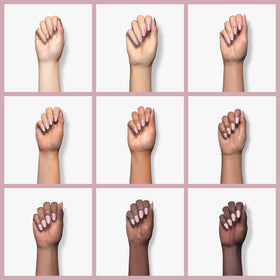 Dr.'s Remedy on nails showing polished hands and natural-looking long-wear benefit