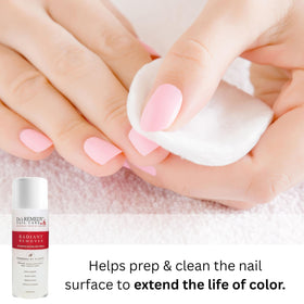 Dr.'s Remedy close-up label detail highlighting plant-based formula and clean-beauty benefit