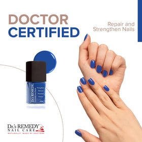 Dr.'s Remedy brush and cap detail showing smooth application and control
