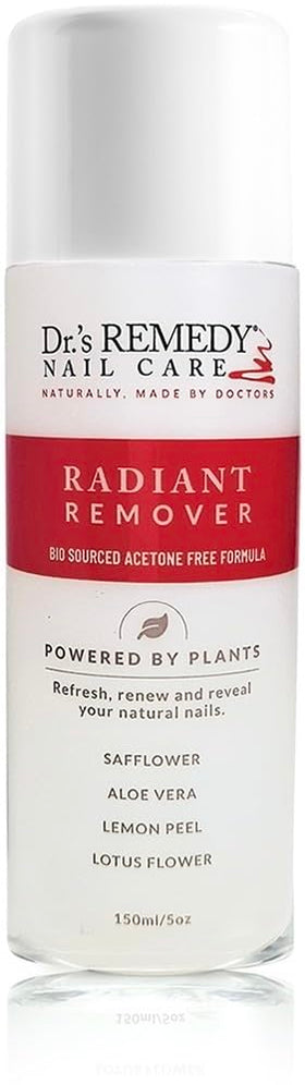 Dr.'s Remedy front packaging showing bottle and label, communicates gentle removal benefit