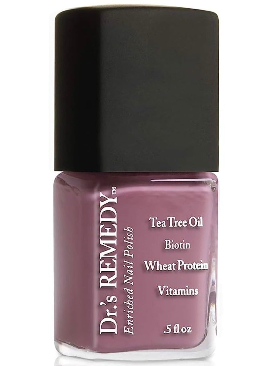 Dr.'s Remedy bottle front view showing mindful mulberry color and clean formula benefit