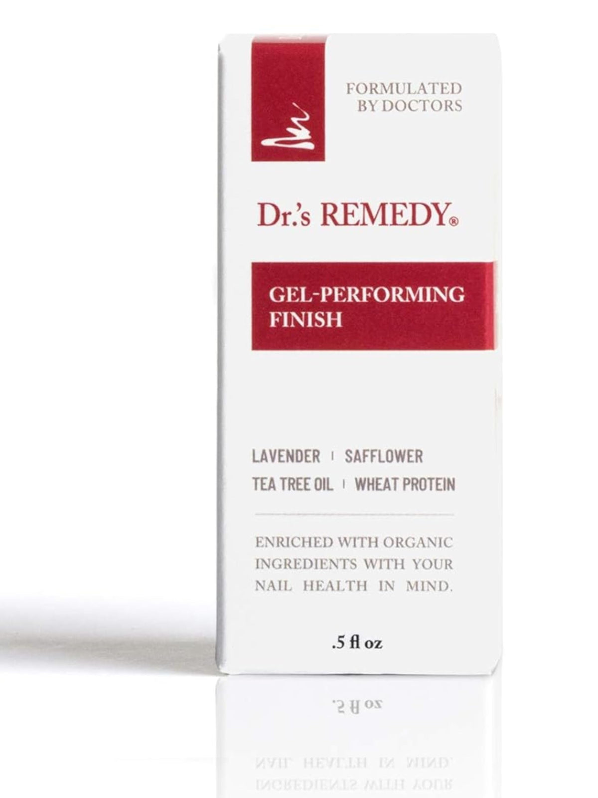 Dr.'s Remedy treatment brush and cap displayed to show precise application control benefit