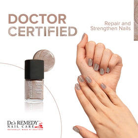 Dr.'s Remedy brush and cap detail for easy precise application benefit