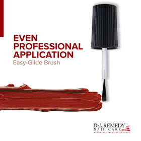 Dr.'s Remedy swatch on hand displaying true-to-tone color and confidence benefit