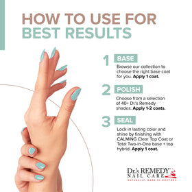 Dr.'s Remedy bottle next to coin showing compact size and travel-friendly benefit