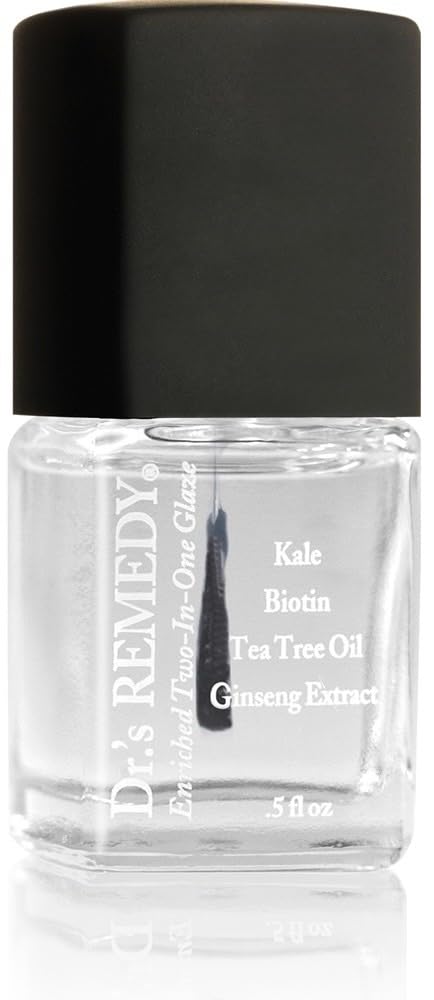 Dr.'s Remedy TOTAL Two-in-One bottle close-up highlighting strengthening formula