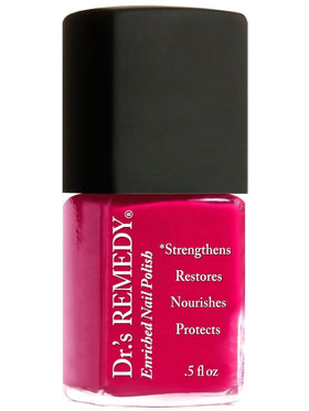 Dr.'s Remedy bottle front view showing WONDEROUS Watermelon shade and glossy finish benefit