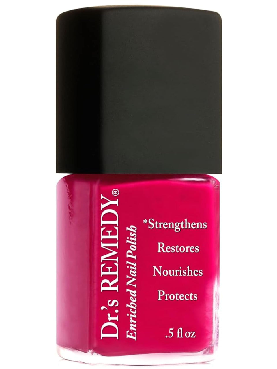 Dr.'s Remedy bottle front view showing WONDEROUS Watermelon shade and glossy finish benefit