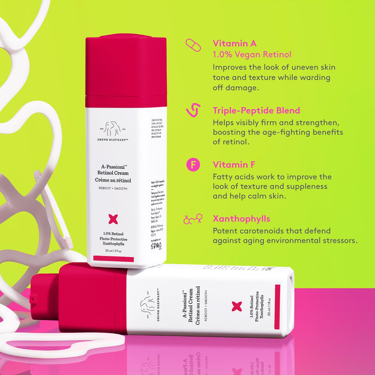 Drunk Elephant cream close-up highlighting silky consistency and absorbent finish