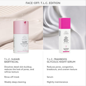 Drunk Elephant chickpea extract ingredient visual emphasizing brightening benefit